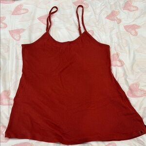 Savage X Fenty Red Fitted Sleeveless pijama dress